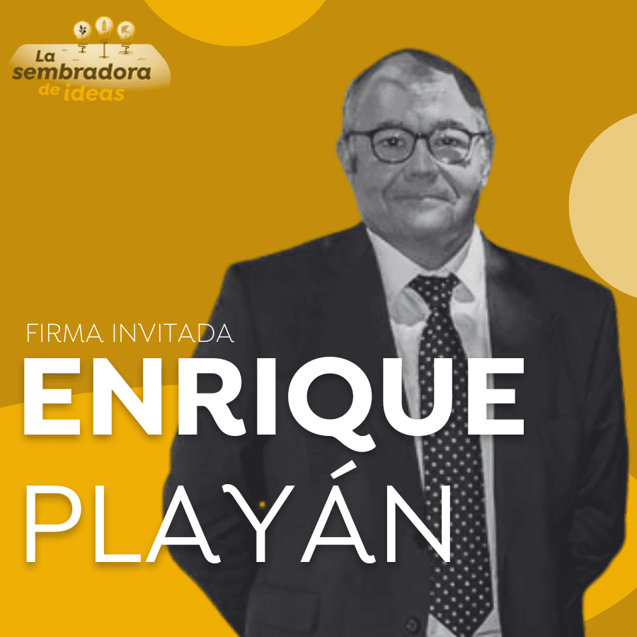 ENRIQUE PLAYAN, firma invitada blog La Sembradora de Ideas